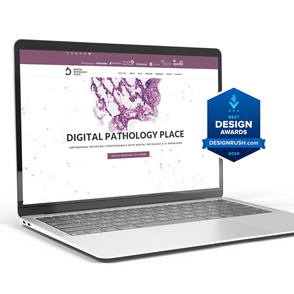 Digital Pathology Place | The Best Podcast Web Design 2023
